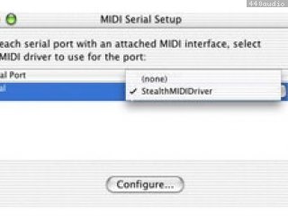 Stealth MIDI Serial Driver