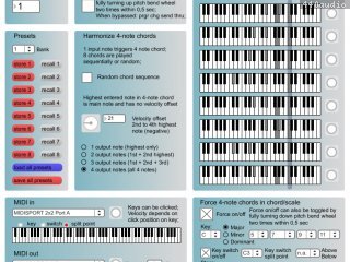 MIDI real-time Harmonizer