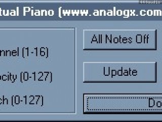 AnalogX Virtual Piano