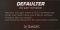 Defaulter Quiet Art - macmusic