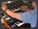 Using the Moog LP synthesizer (2007) to emulate the Moog Rogue (1982).