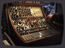 Buchla 200 analogue modular in action. The touch keyboard is working as one 16 note sequencer while the smaller 5 x 4 sequencer makes the other sequence..