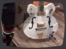 Not new - but such is the beauty of Gretsch's White Falcon series that we couldn't walk past their booth without filming them a bit.