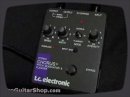 Www.ProGuitarShop.com-The TC Electronic Stereo Chorus / Flanger has been seen in pedal boards for more than 25 years now. TC Electronic is renowned for their quality effects and the SCF is no exception. The TC Stereo Chorus / Flanger gives you super high quality Chorus, Flange, and Vibrato all in one pedal. The TC SCF also features a bypass jack that allows you to control the effect bypass from a remote location. With this many features packed into one box, the TC Stereo Chorus / Flanger stays on top of the heap of quality guitar effects and TC Electronic once again keeps their reputation intact. The TC Stereo Chorus / Flanger sounds like a high dollar studio processor. The TC SCF features a wide, linear frequency response (20-20K) to ensure the effect stays transparent and you get the full effect from the deepest bass note to the highest harmonics. The TC Chorus is thick and lush with just basic controls to keep everything simple. The Flange is huge and jetty and can be tamed down to a mild roar. The Vibrato effect is very cool. The Intensity knob actually controls the balance between Vibrato and Chorus in this mode to give you a wet signal with angelic tones. Any other modulation pedal on the market has their work cut out for them keeping up with the TC Stereo Chorus. Built in a rugged metal box with 110-220V operation, the TC Electronic Stereo Chorus / Flanger will take anything the road can throw at it, and you can still plug it in when you tour Japan!