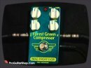 Après le frelon vert, le Green Compressor! La pédale d'effet pour guitariste Forest Green Compressor CB est en démo, profitez en!