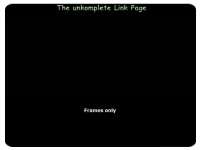 The unkomplete Link Page (eric b. barr)