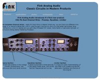 Fink Analog Audio