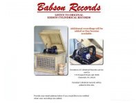 Babson Records