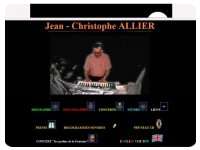 Jean-Christophe ALLIER / Home Page