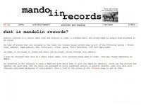 Mandolin Records