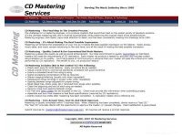 CD Mastering Services