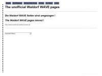 The unofficial Waldorf WAVE page