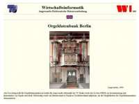 Orgeldatenbank Berlin