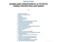 Finnish Orchestras