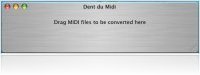 Music Software : Dent du MIDI Converts MIDI Files to Garage Band - macmusic