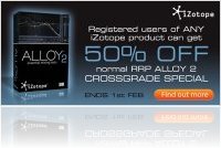 Plug-ins : IZotope Lance une Promo Spciale Alloy 2 - macmusic