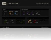 Virtual Instrument : 123creative Releases PsyTrance Bass X1 Synthesizer - macmusic