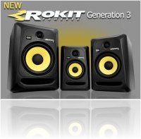 Audio Hardware : KRK Systems Releases ROKIT G3 Studio Monitors - macmusic